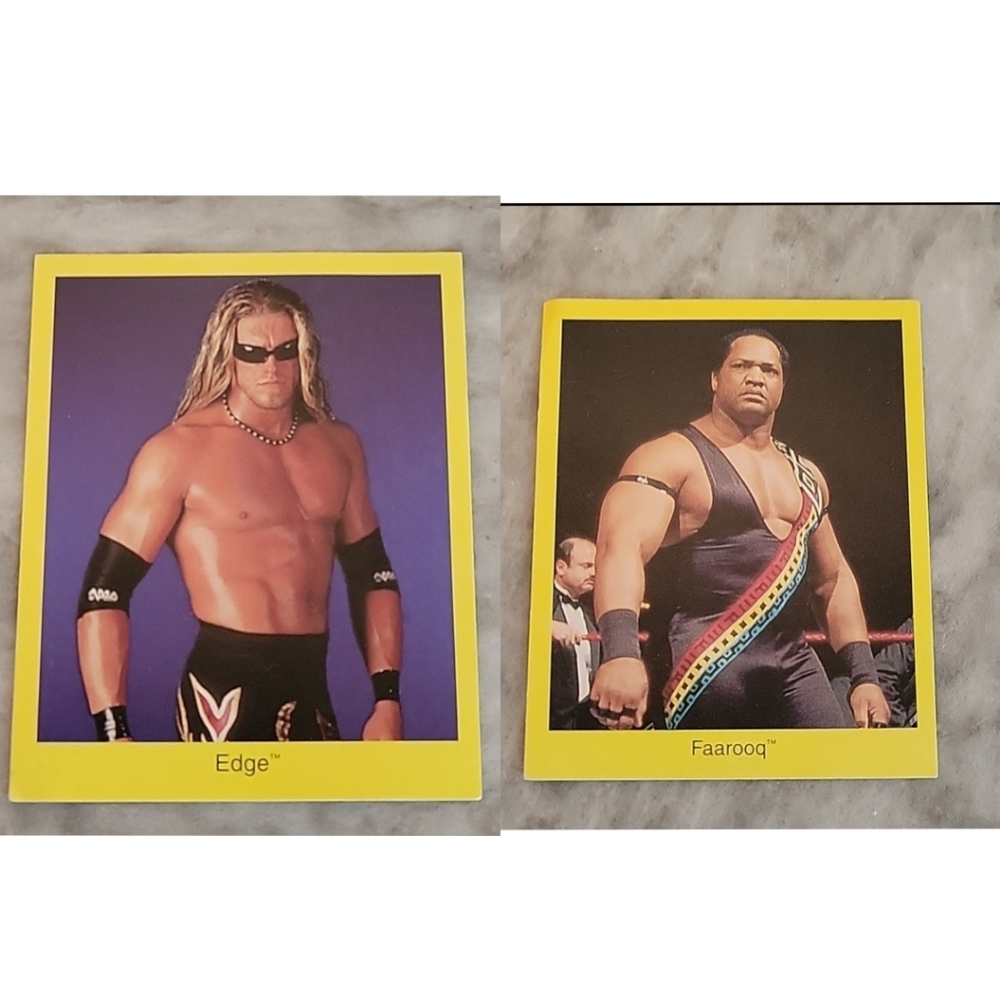 Vintage | 1999 World Wrestling Federation Trivia Collector Trading Cards